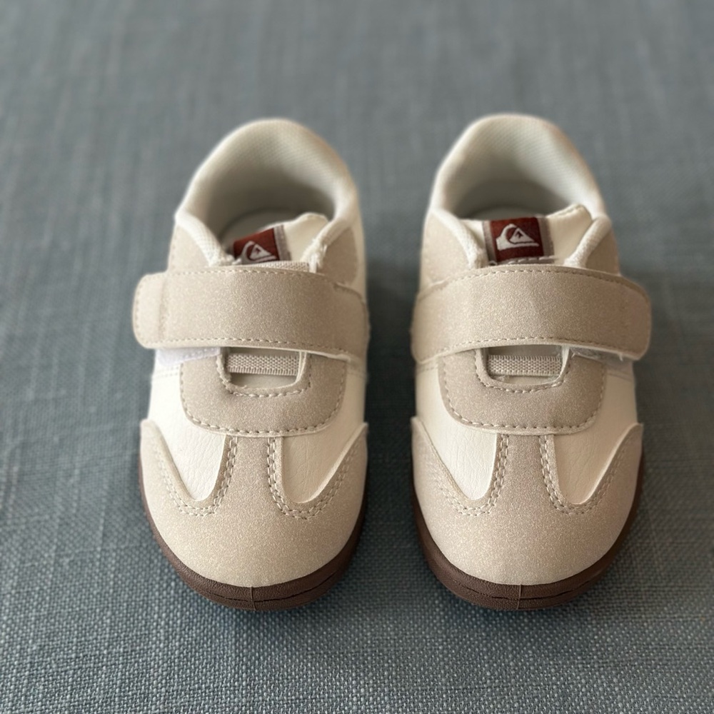 Quiksilver Kids' Beige and Brown Sneakers